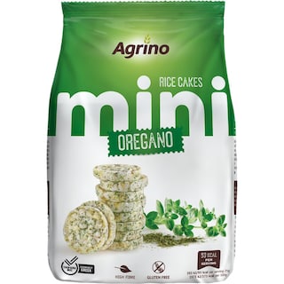 AGRINO | Ρυζογκοφρέτες Μίνι Ρίγανη 50g
