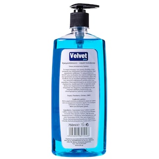 VELVET | Κρεμοσάπουνο Αντιβακτηριδιακό 750ml