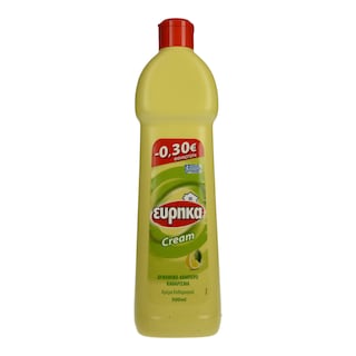 ΕΥΡΗΚΑ | Υγρό Γενικού Καθαρισμού Cream Λεμόνι 500ml Έκπτωση 0.3Ε