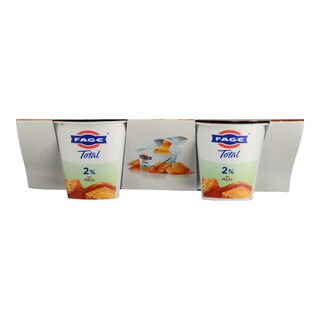 TOTAL | ΓΙΑΟΥΡΤΙ 2% ΜΕ ΜΕΛΙ 2 X 170 GR