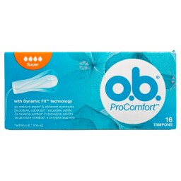 O.B. | Ταμπόν Pro Comfort Super 16 Τεμάχια