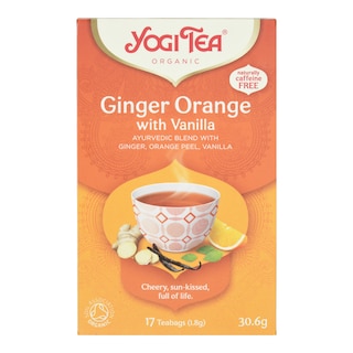 YOGI TEA | Αφέψημα Ginger Orange Vanilla Bio 17x1.8g