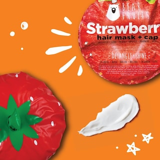 BEARFRUITS | Μάσκα Μαλλιών & Σκουφάκι Φράουλα 20 ml