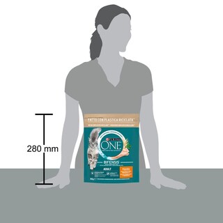 PURINA ONE | Γατοτροφή Adult Κοτόπουλο & Δημητριακά 800g