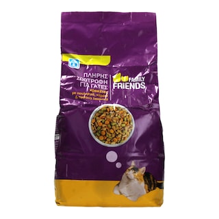 FAMILY FRIENDS | ΞΗΡΑ ΤΡΟΦΗ ΓΑΤΑΣ ΠΟΥΛΕΡΙΚΑ, ΛΑΧΑΝΙΚΑ ΚΑΙ ΚΑΡΟΤΑ 2 ΚGR