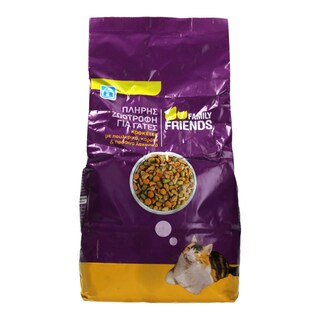 FAMILY FRIENDS | ΞΗΡΑ ΤΡΟΦΗ ΓΑΤΑΣ ΠΟΥΛΕΡΙΚΑ, ΛΑΧΑΝΙΚΑ ΚΑΙ ΚΑΡΟΤΑ 2 ΚGR