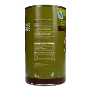 FAMILY FRIENDS | Σκυλοτροφή Μπουκιές Κρέας σε Σάλτσα 1.23kg