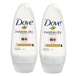 DOVE | Αποσμητικό Roll On Invisible Dry 50ml (1+1 Δώρο)