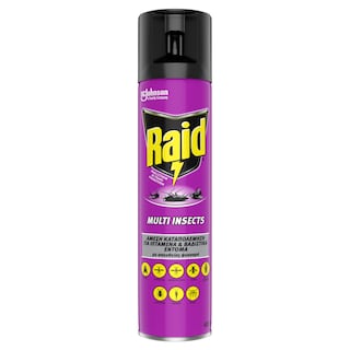 RAID | Εντομοκτόνο Spray Multi Insects 400ml