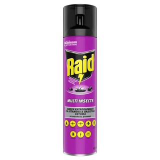 RAID | Εντομοκτόνο Spray Multi Insects 400ml
