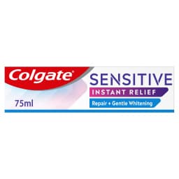 COLGATE | Οδοντόκρεμα Sensitive Instant Relief Whitening 75ml