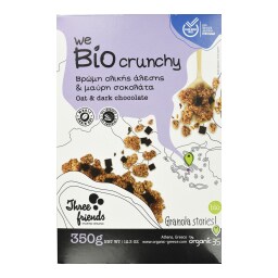 Δημητριακά Bio Webio Crunchy Βρώμη με Μαύρη Σοκολάτα 350g