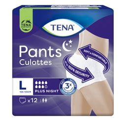 TENA | PANTS | Πάνες Ακράτειας Plus Night Pants Large 12 Τεμάχια