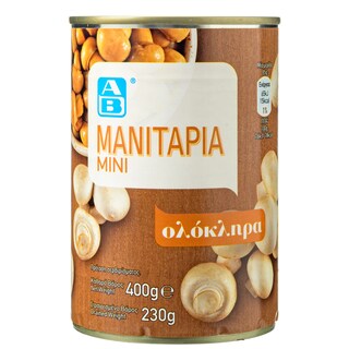 ΑΒ | Μανιτάρια Μίνι Ολόκληρα 230g