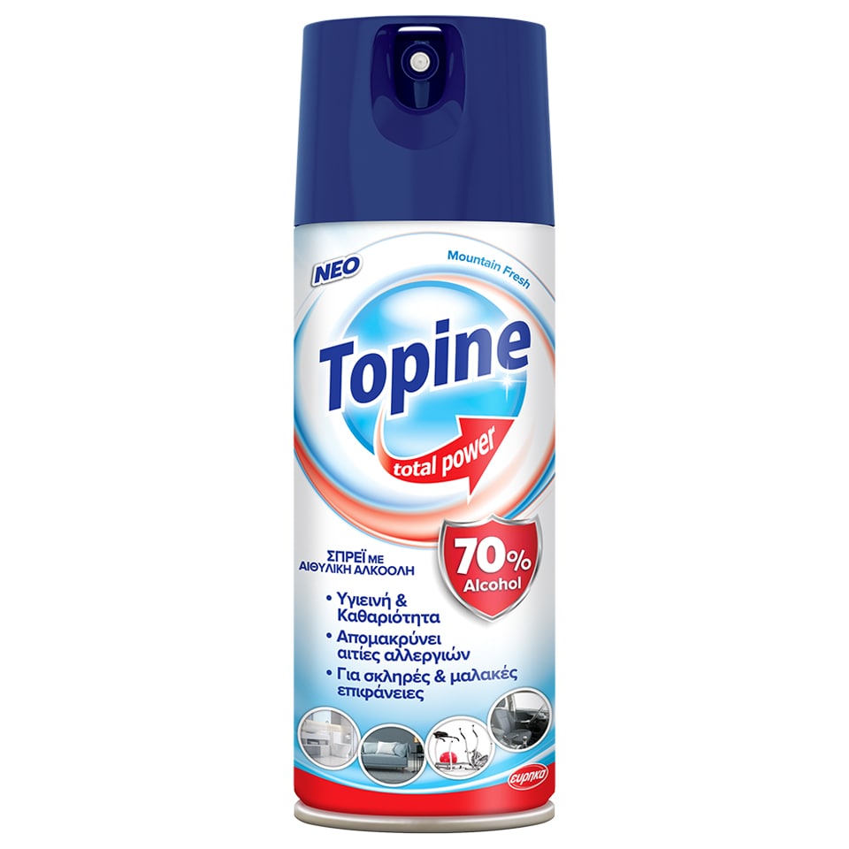 TOPINE Απολυμαντικό Spray Mountain Fresh 400ml