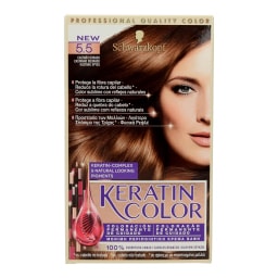 KERATIN COLOR | ΒΑΦΕΣ ΜΑΛΛΙΩΝ ΚΑΣΤΑΝΟ ΧΡΥΣΟ 1 TEMAXIO