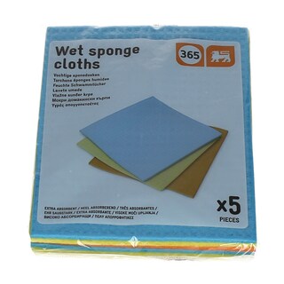 365 | Σπογγοπετσέτα Υγρή 5 Τεμάχια
