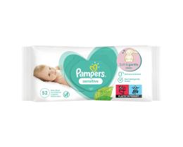 PAMPERS | Μωρομάντηλα Sensitive 52 Τεμάχια