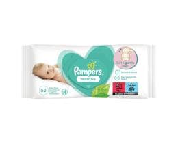 PAMPERS | Μωρομάντηλα Sensitive 52 Τεμάχια