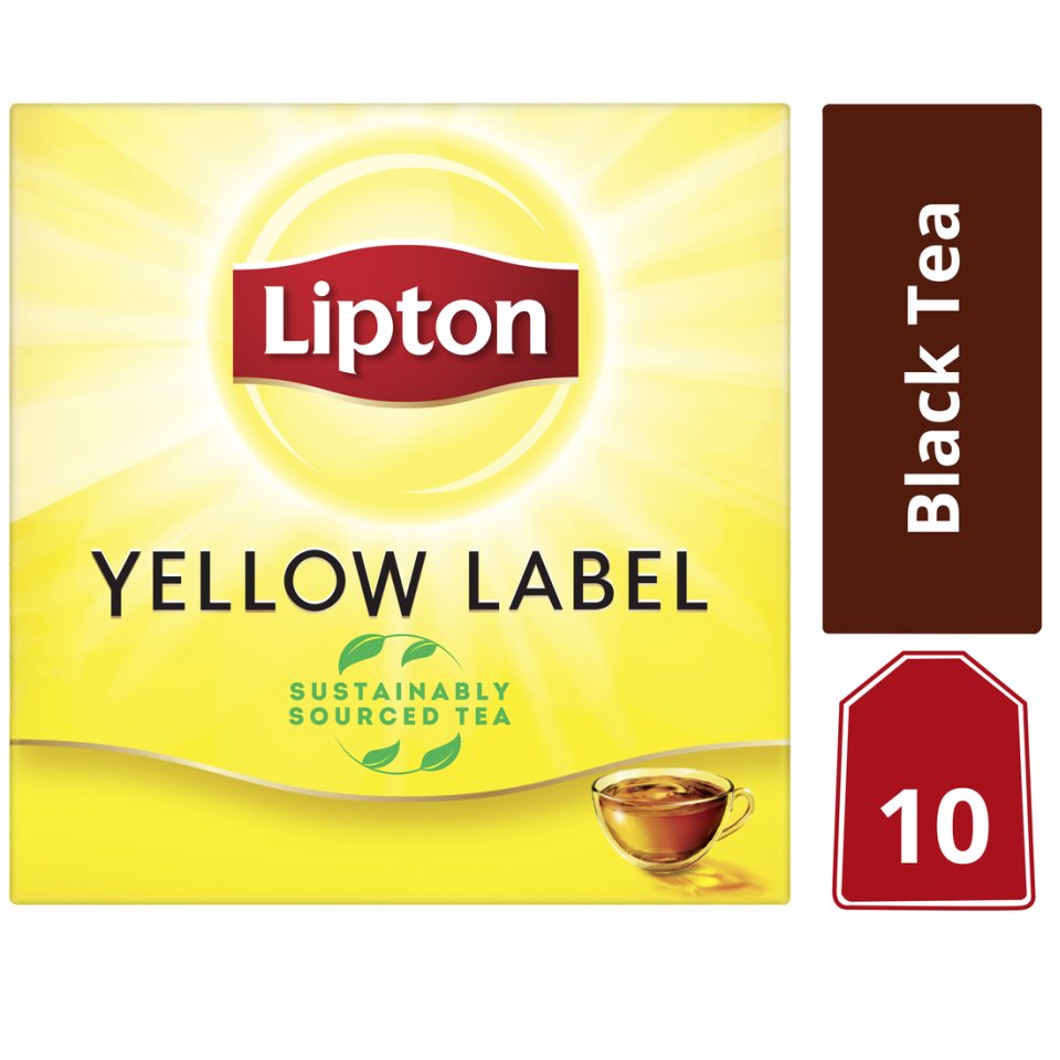 LIPTON Τσάι Μαύρο 10x1.5g