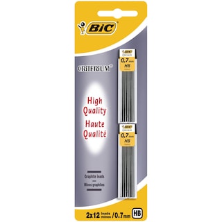 BIC | LEADS. FOR MECHANICAL PENCIL 2 TEM