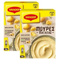 MAGGI | Πουρές Πατάτας Στιγμής 250g + 125g Δώρο