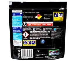 FINISH | Ταμπλέτες Πλυντηρίου Πιάτων Quantum Ultimate Lemon 16 Τεμάχια