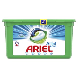 ARIEL | Kάψουλες Πλυντηρίου Ρούχων Allin1 Pods Alpine 40 Τεμάχια