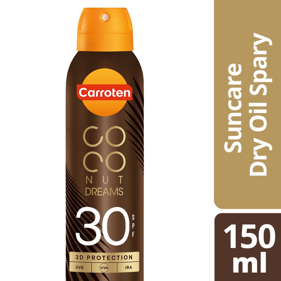 Αντηλιακό Ξηρό Λάδι Spray Coconut Dreams SPF30 150ml