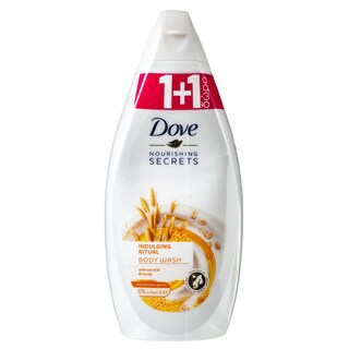 DOVE | Αφρόλουτρο Oat Milk & Honey 500ml 1+1 Δώρο