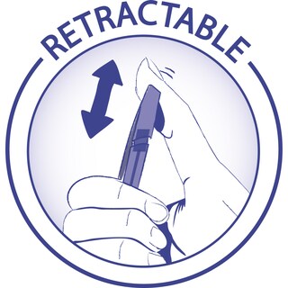 BIC | Στυλό Cristal Clic 1.0mm Μπλε 4 Τεμάχια