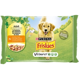 FRISKIES | ΣΚΥΛΟΤΡΟΦΗ ΚΟΤΟΠΟΥΛΟ ΚΑΙ ΑΡΑΚΑ  4 X 100 GR