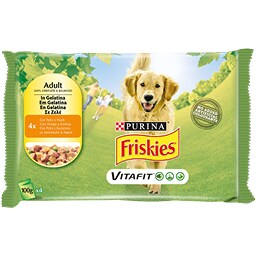 FRISKIES | ΣΚΥΛΟΤΡΟΦΗ ΚΟΤΟΠΟΥΛΟ ΚΑΙ ΑΡΑΚΑ  4 X 100 GR