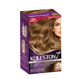 KOLESTON | Βαφή Μαλλιών 7/3 Εκθαμβωτικό Μελί 1 Τεμάχιο