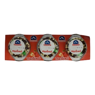 ΟΛΥΜΠΟΣ | Επιδόρπιο Γιαουρτιού Παιδικό Φράουλα 3x145gr 2+1 Δώρο