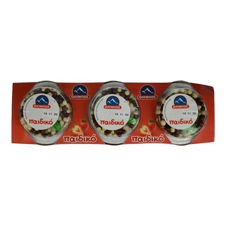 ΟΛΥΜΠΟΣ | Επιδόρπιο Γιαουρτιού Παιδικό Φράουλα 3x145gr 2+1 Δώρο