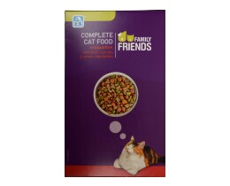 FAMILY FRIENDS | ΞΗΡΑ ΤΡΟΦΗ ΓΑΤΑΣ ΒΟΔΙΝΟ,ΚΑΡΟΤΑ ΚΑΙ ΠΡΑΣΙΝΑ ΛΑΧΑΝΙΚΑ 400 GR