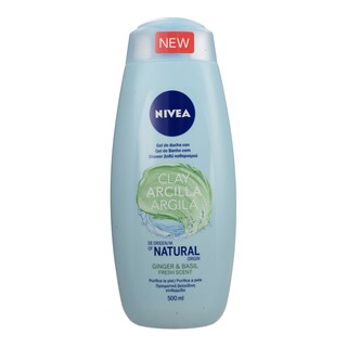 NIVEA | Αφρόλουτρο Clay Ginger & Basil 500ml