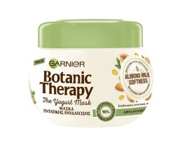 BOTANIC THERAPY | Μάσκα Μαλλιών Almond Milk Softness Αφυδατωμένα Μαλλιά 300ml