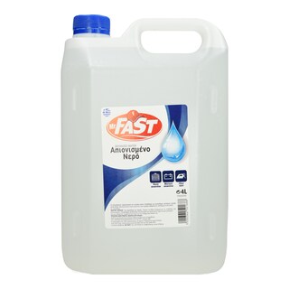 MR FAST | Απιονισμένο Νερό  4lt