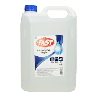 MR FAST | Απιονισμένο Νερό  4lt