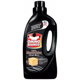 OMINO BIANCO | Υγρό Πλυντηρίου Ρούχων Αφρός Μασσαλίας Black Care 25 Μεζούρες