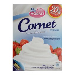 MORFAT | ΣΑΝΤΙΓΥ CORNET ΒΑΝΙΛΙΑ 200 GR