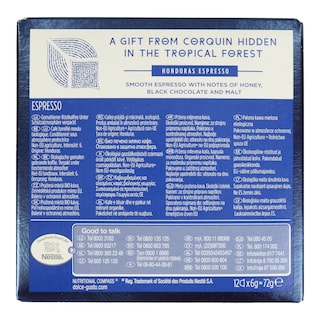 NESCAFE | DOLCE GUSTO | ΚΑΦΕΣ ΚΑΒΟΥΡΔΙΣΜΕΝΟΣ ΒΙΟΛΟΓΙΚΟΣ HONDURAS 72 GR