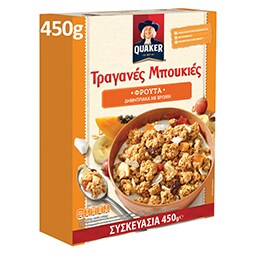 Δημητριακά Τραγανές Μπουκιές Φρούτα 450gr