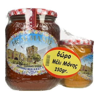 ΜΕΛΙ ΜΑΝΗΣ | ΑΝΘΟΜΕΛΟ  920GR +ΑΝΘΟΜΕΛΟ 250GR ΔΩΡΟ