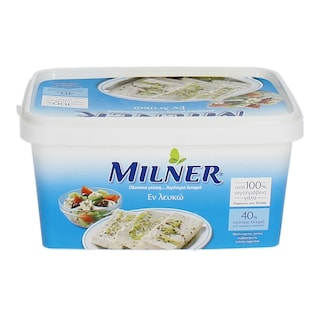 MILNER | ΕΝ ΛΕΥΚΩ | ΛΕΥΚΟ ΤΥΡΙ ΣΥΣΚΕΥΑΣΜΕΝΟ ΣΕ ΑΛΜΗ 360 GR