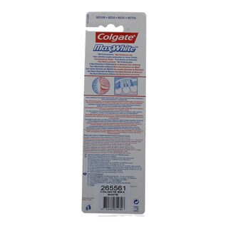 COLGATE | MAX WHITE | ΟΔΟΝΤΟΒΟΥΡΤΣΑ ΜΕΤΡIA ΟΙΚΟΝΟΜΙΚΗ ΣΥΣΚΕΥΑΣΙΑ 2 ΤΕΜ