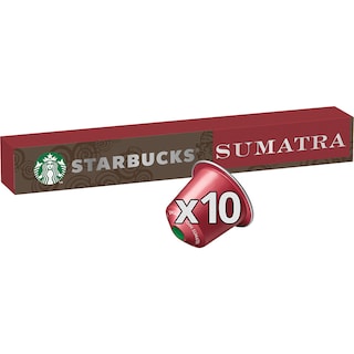 STARBUCKS | Κάψουλες Καφέ Espresso Sumatra 55gr