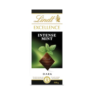 LINDT | CHOCOLATE WITH MINT 100GR